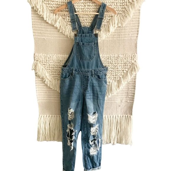 𝅺BLUENOTES Denim Jean Overall - Picture 3 of 7